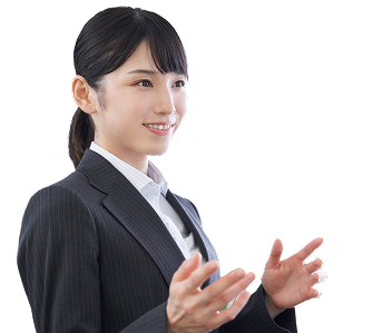 就活に前向きに取り組む学生のイメージ